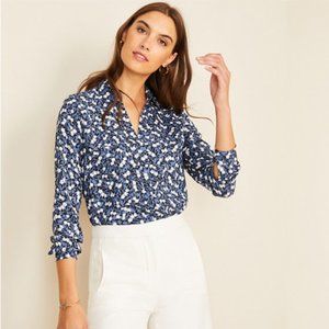 Ann Taylor Floral Essential Shirt